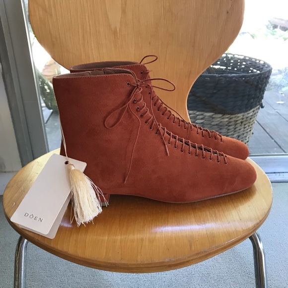 Doen Shoes - Doen Victoriana Boot in Sienna